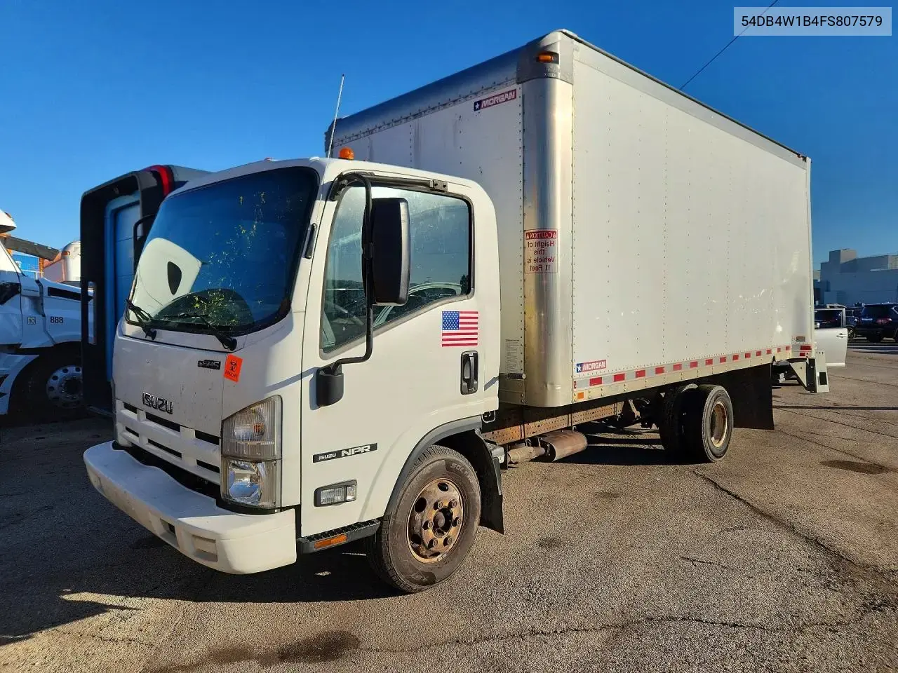 Isuzu Npr Box Truck 2015