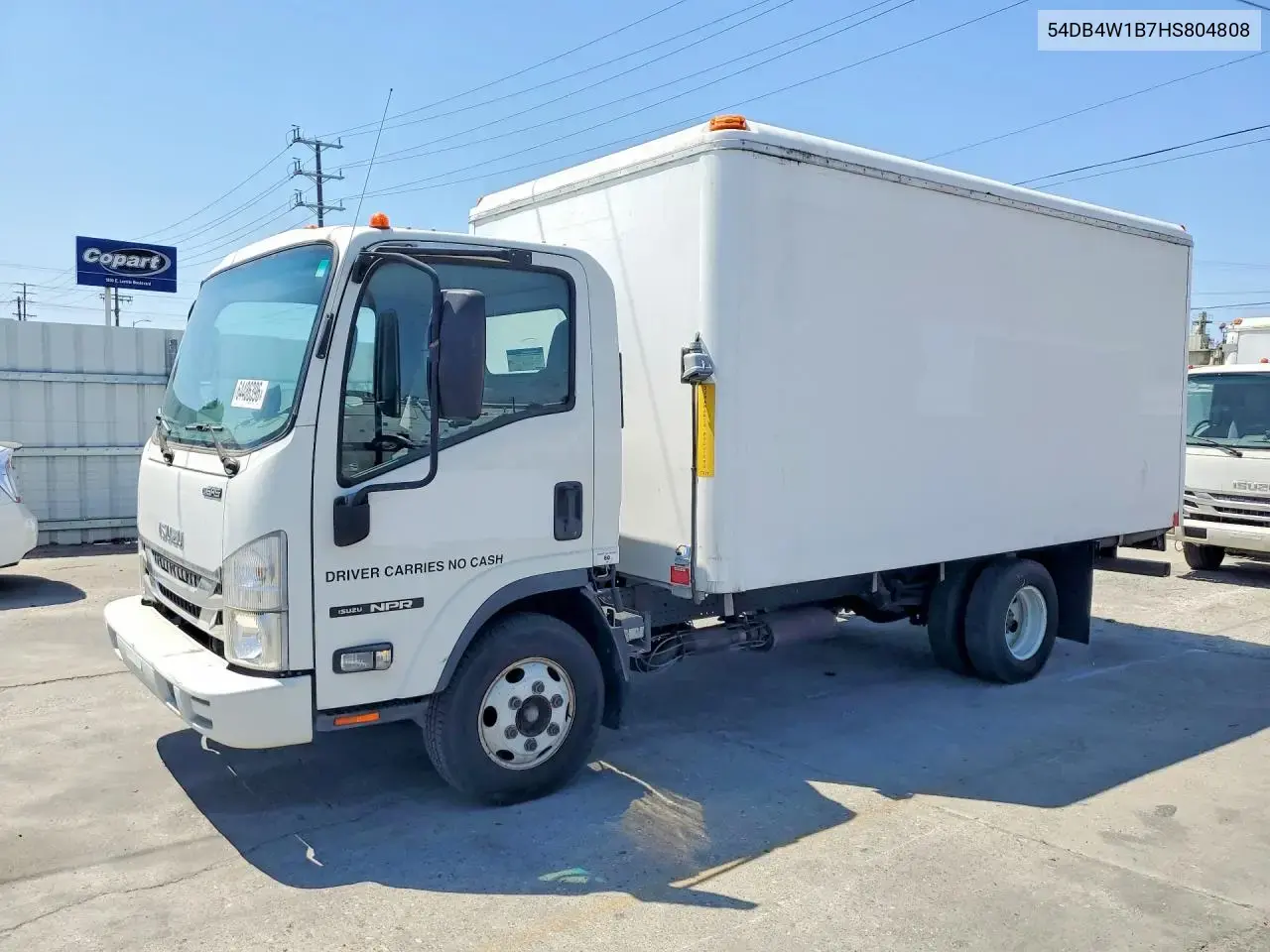 Isuzu Npr Box Truck 2017