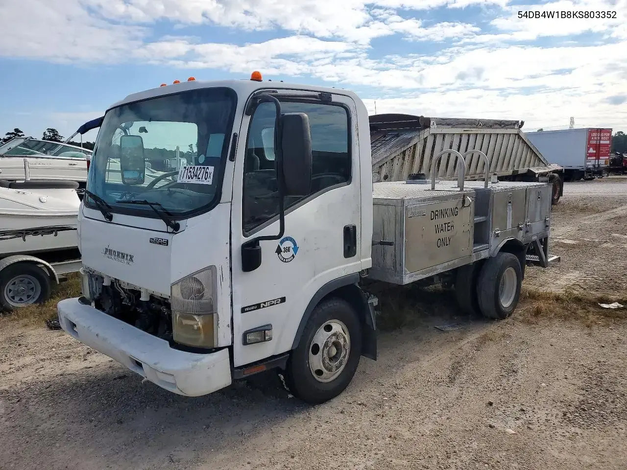Isuzu Npr Water Truck 2019