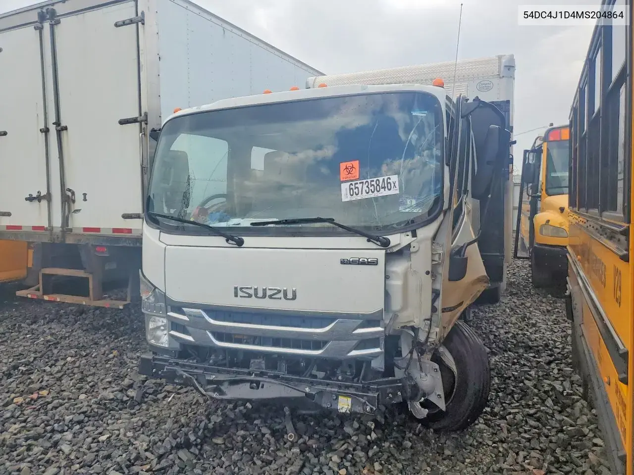 Isuzu Npr Hd Box Truck 2021