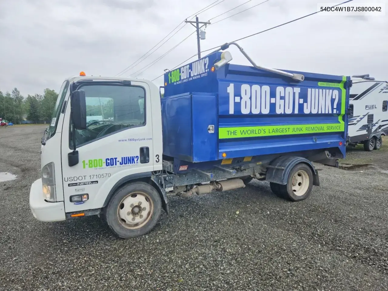 Isuzu Npr Hd Dump Truck 2018