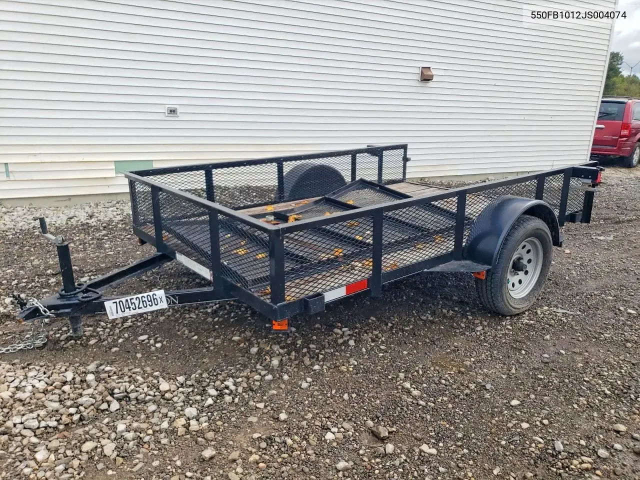 Quality Single-B Utility Trailer 2018