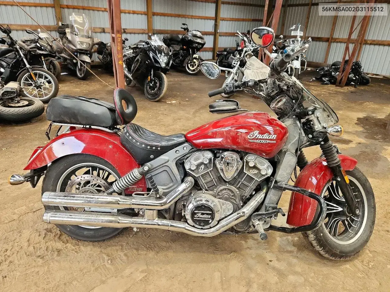 Indian Motorcycle Co. Scout Abs 2016
