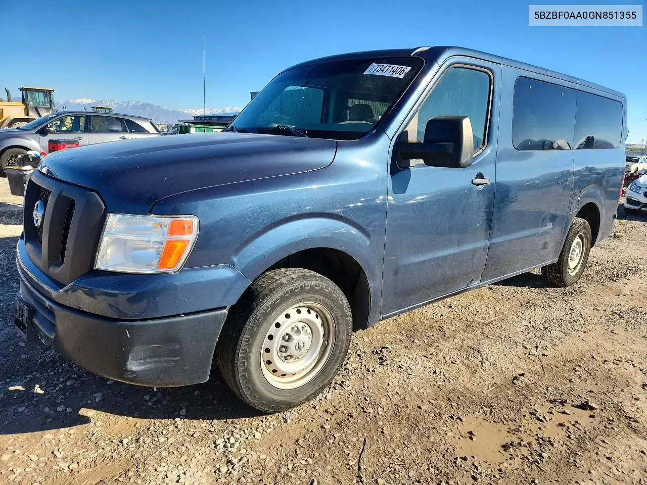 Nissan Nv 3500 Hd S 2016