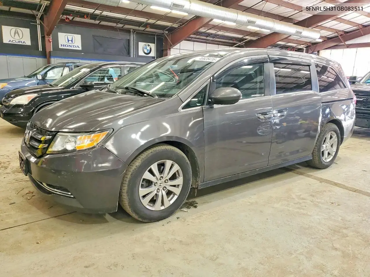 Honda Odyssey Se 2016