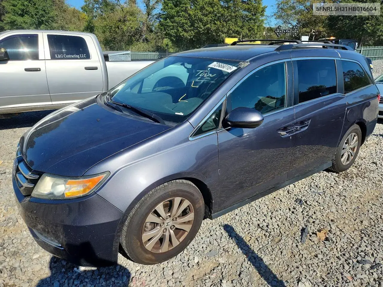 Honda Odyssey Se 2017