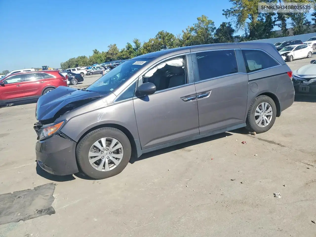 Honda Odyssey Se 2016
