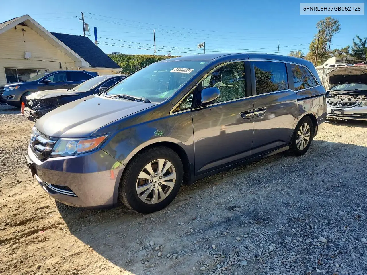 Honda Odyssey Se 2016