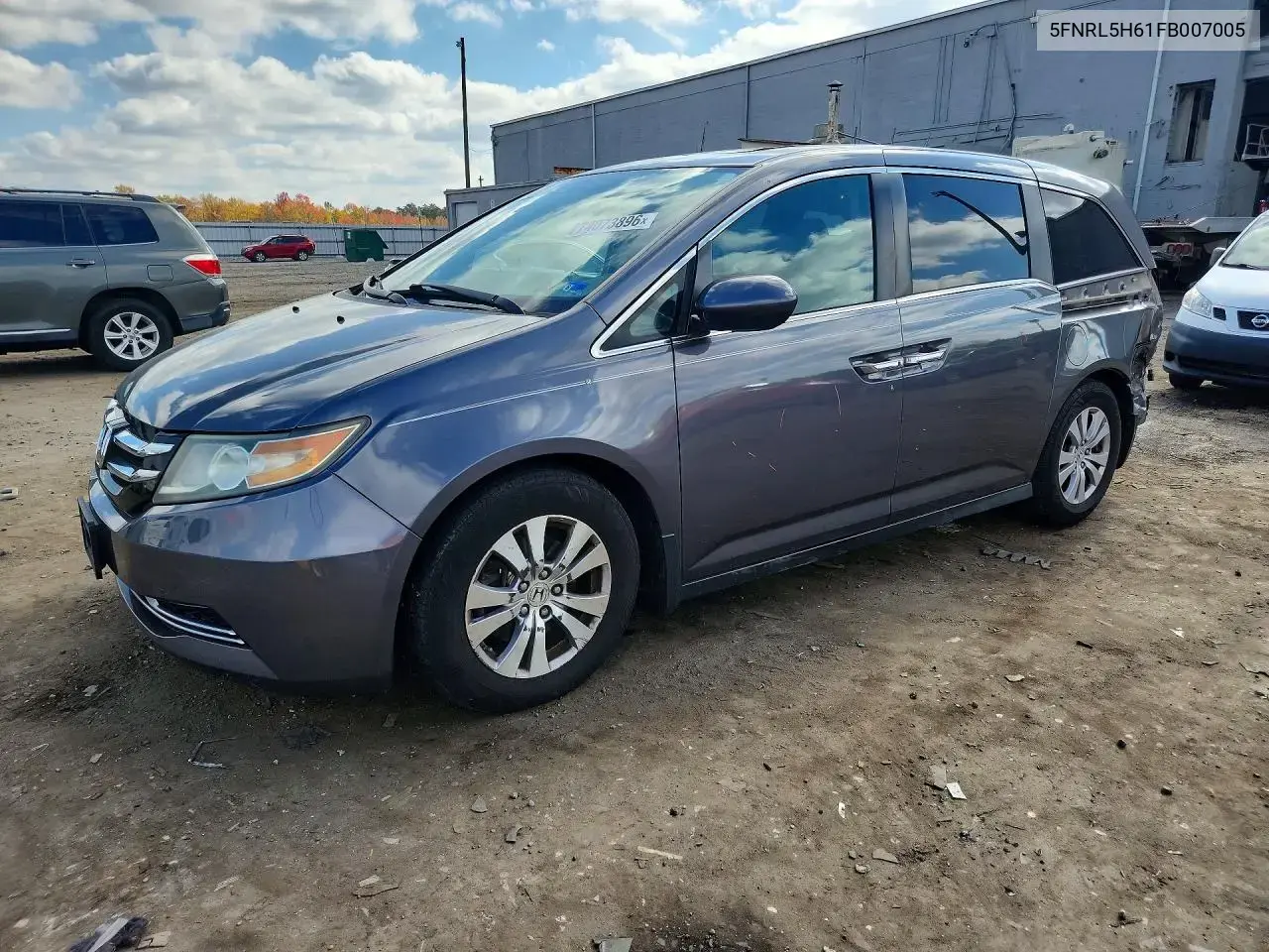 Honda Odyssey Exl 2015