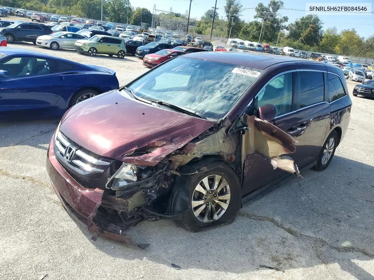 Honda Odyssey Exl 2015