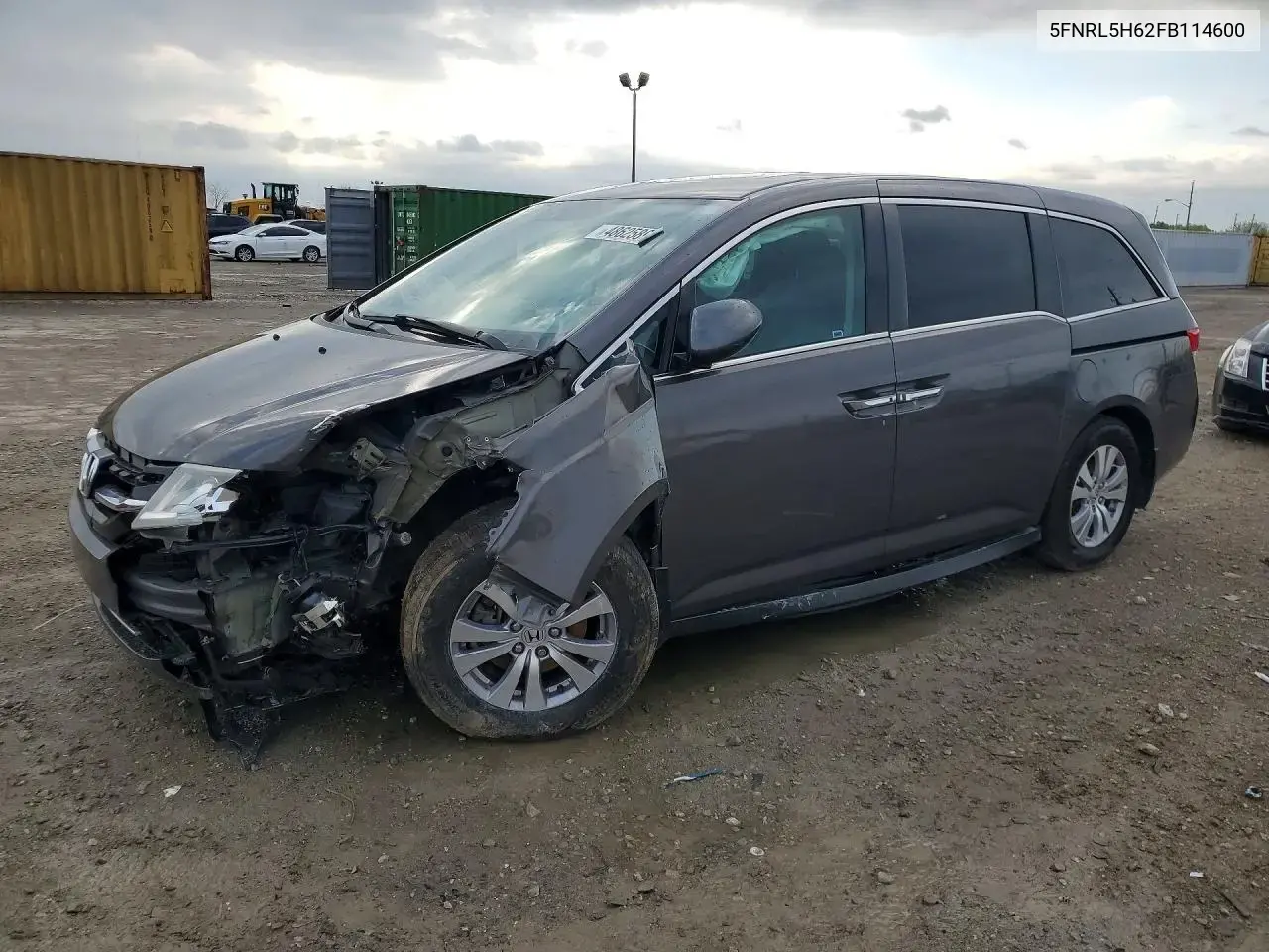 Honda Odyssey Exl 2015