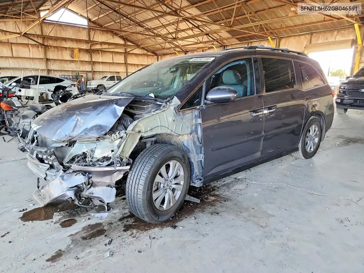 Honda Odyssey Exl 2016