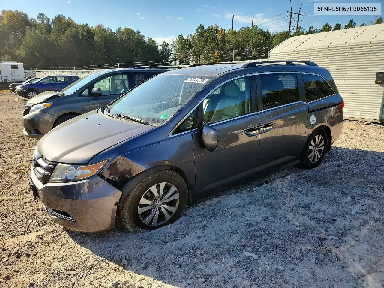 Honda Odyssey Exl 2015