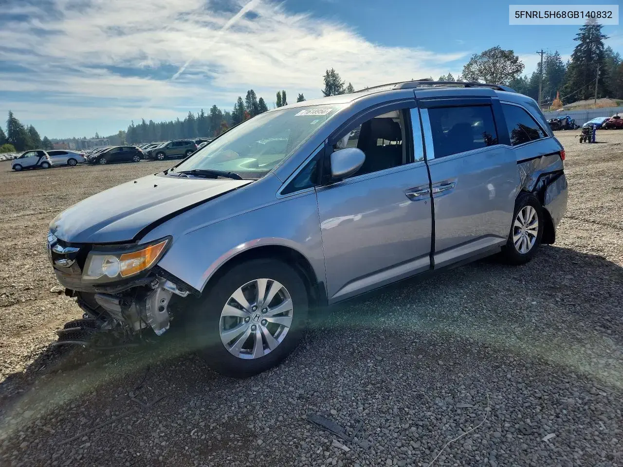 Honda Odyssey Exl 2016