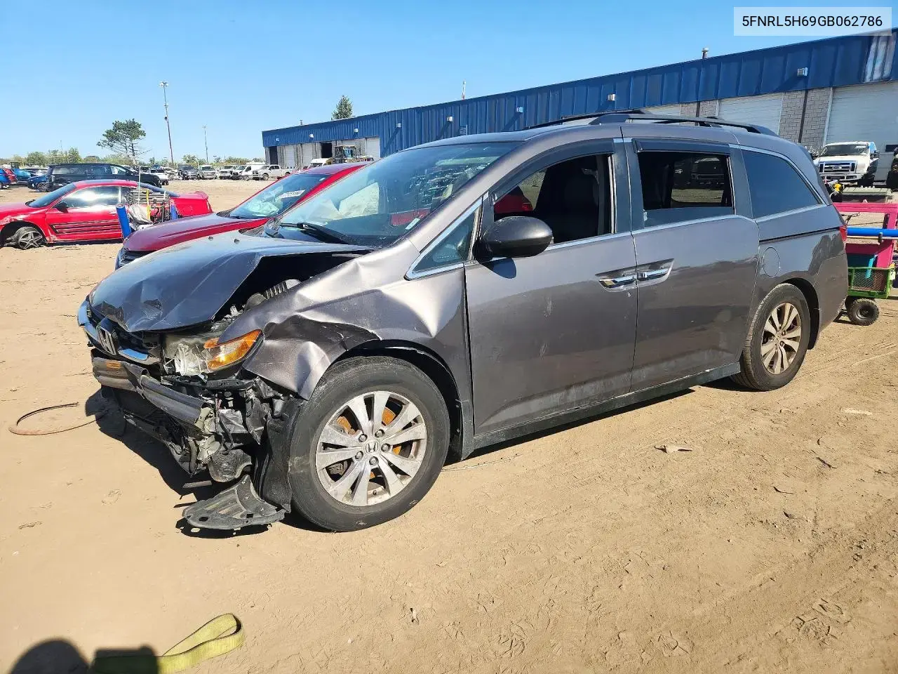 Honda Odyssey Exl 2016