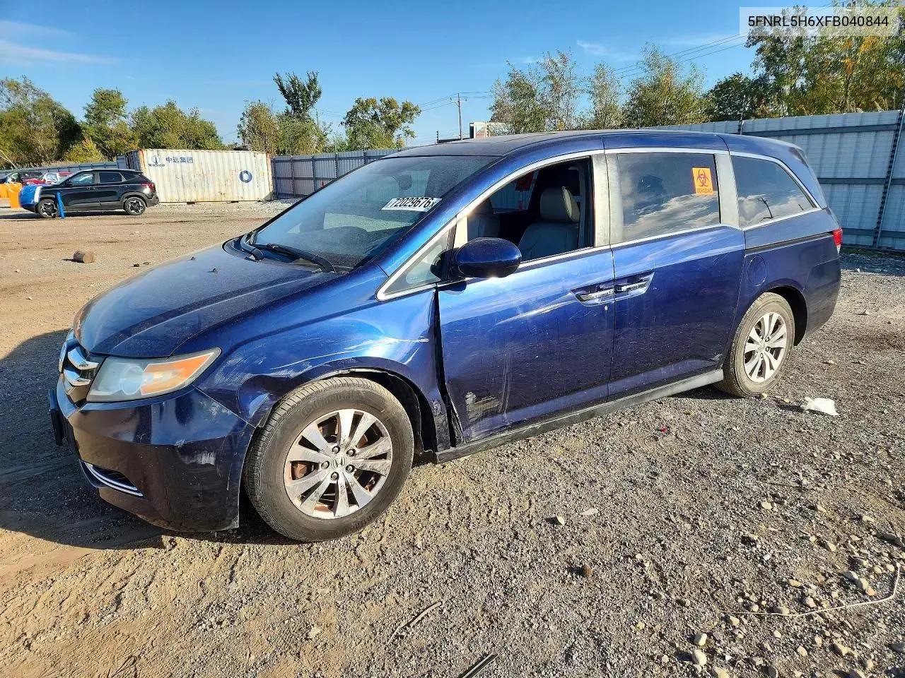 Honda Odyssey Exl 2015