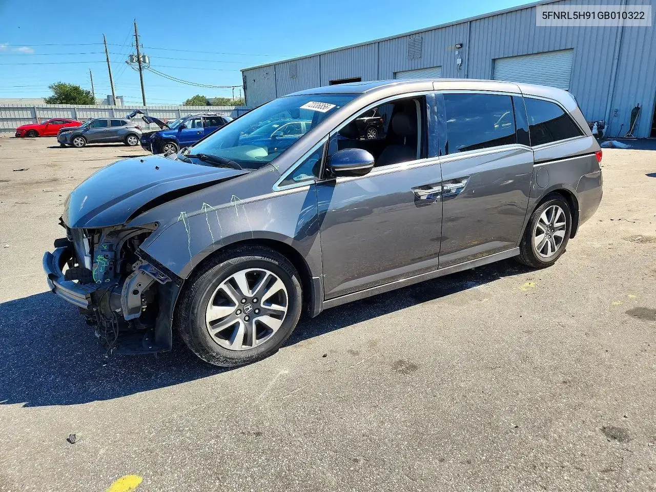 Honda Odyssey Touring 2016