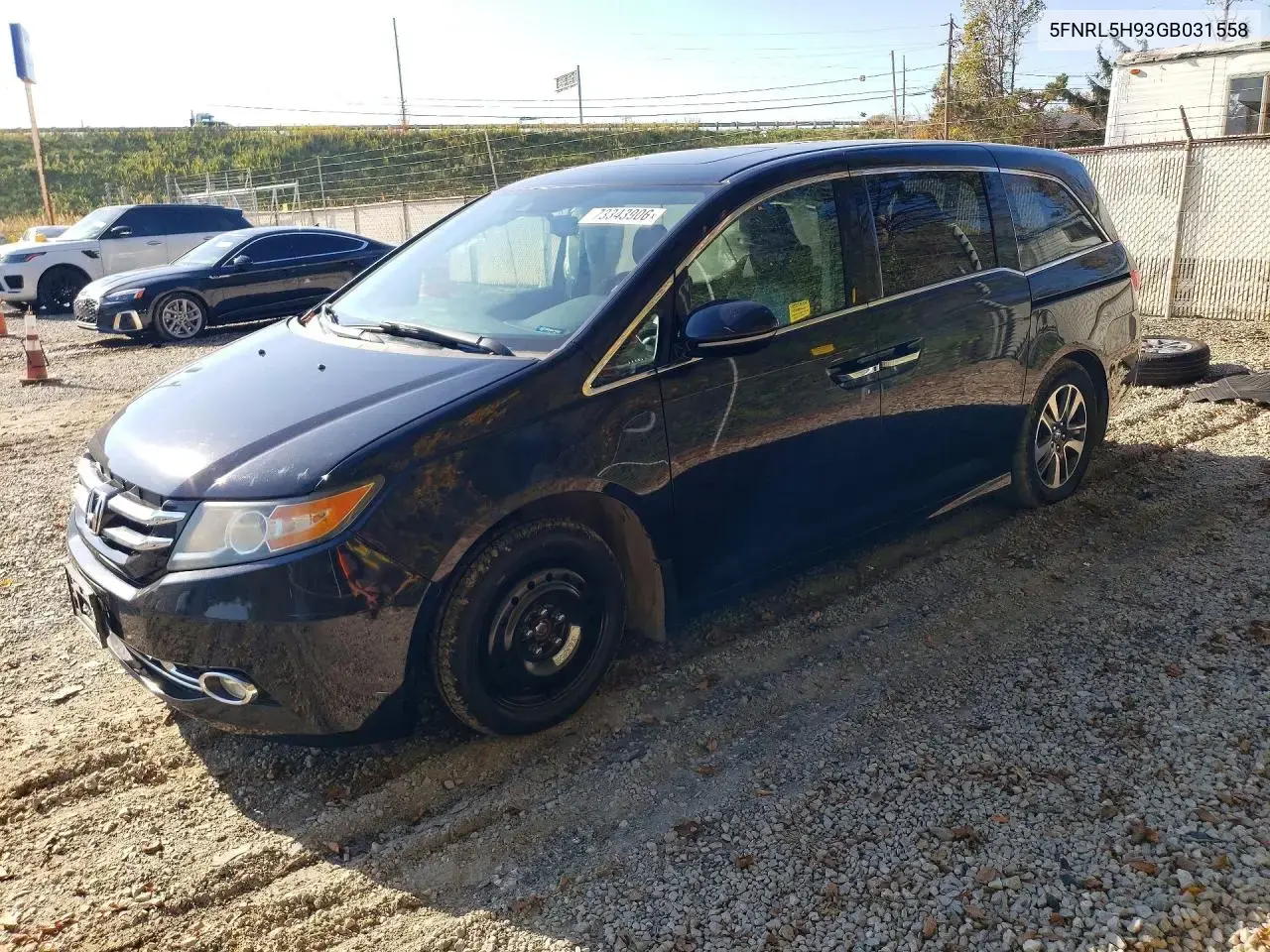 Honda Odyssey Touring 2016