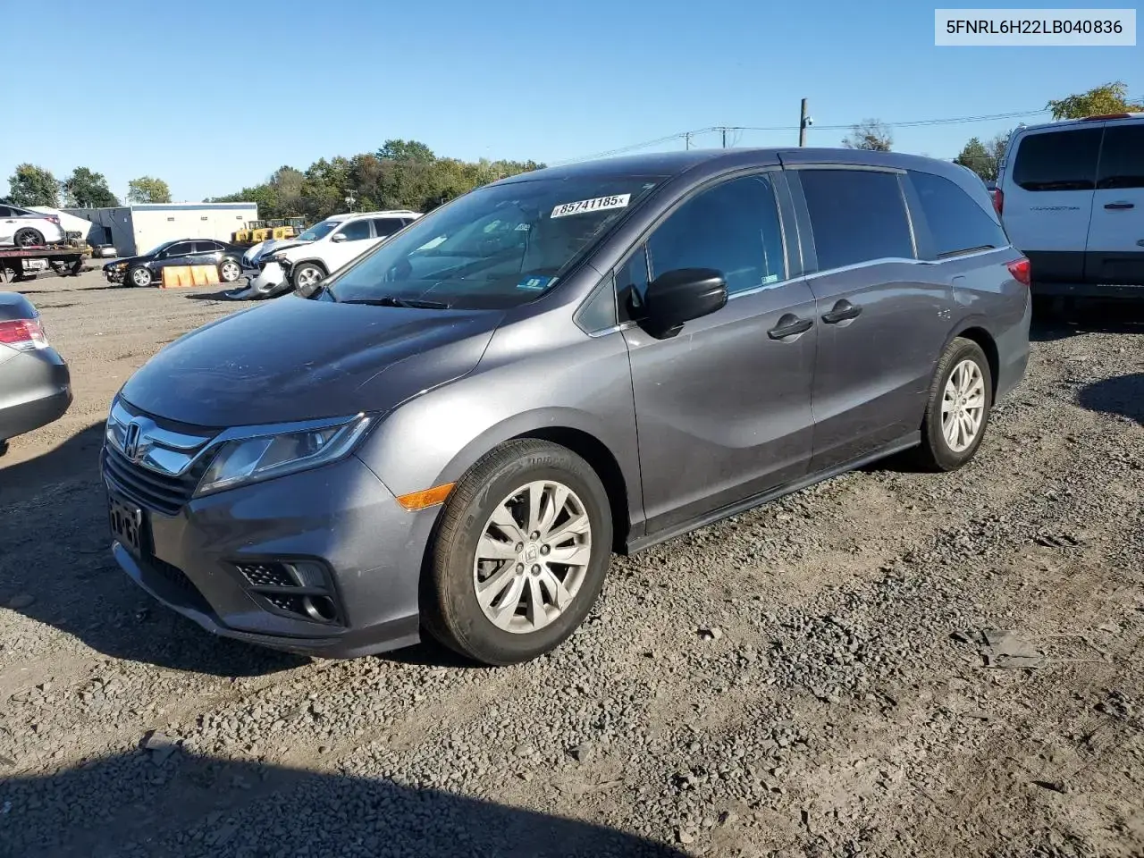 Honda Odyssey Lx 2020