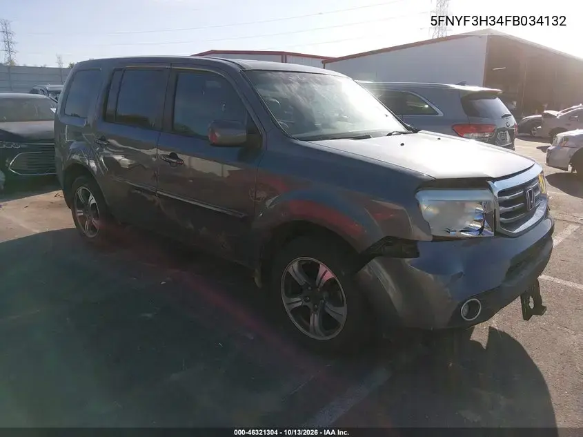Honda Pilot Se 2015