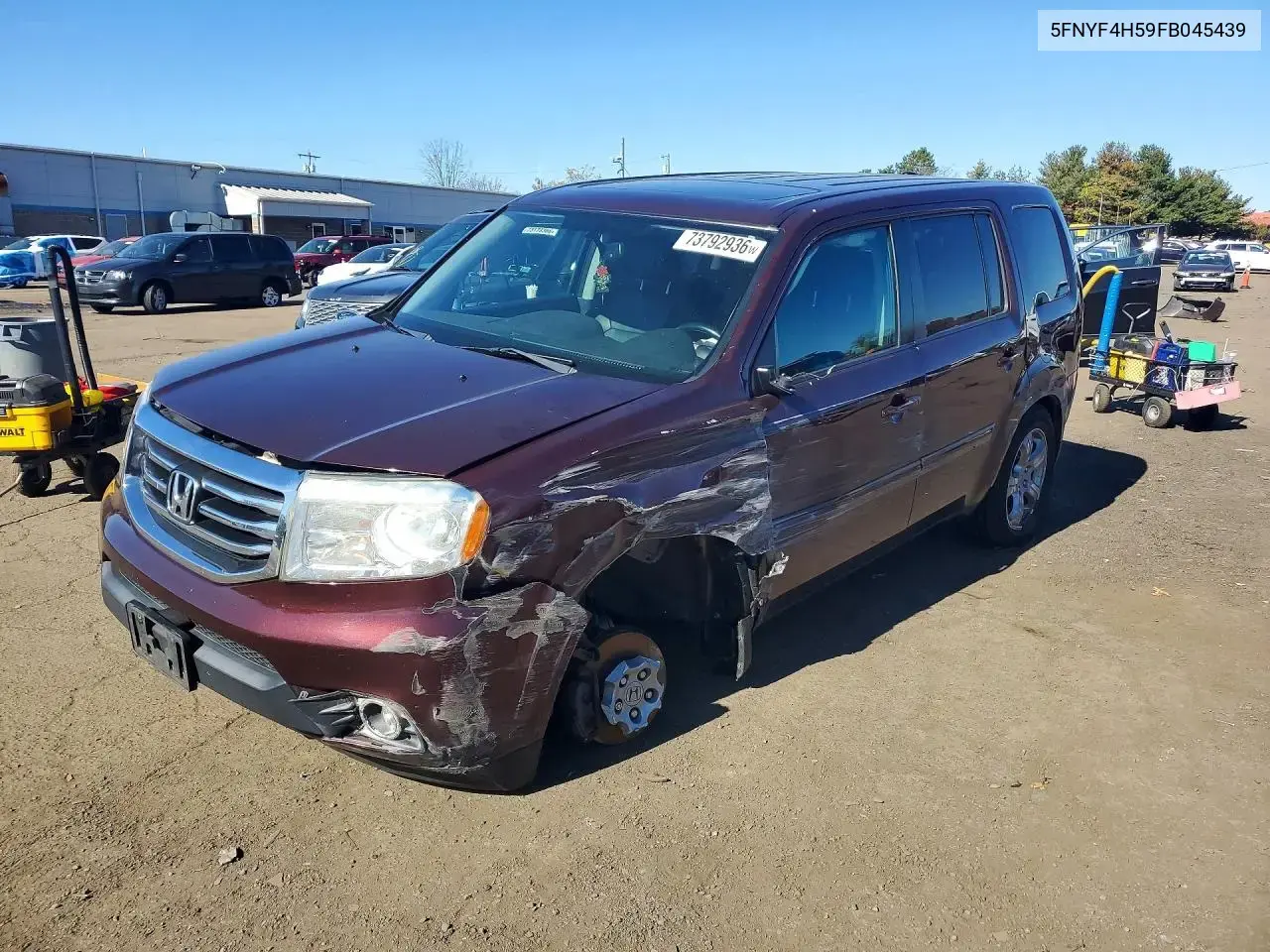 Honda Pilot Exl 2015