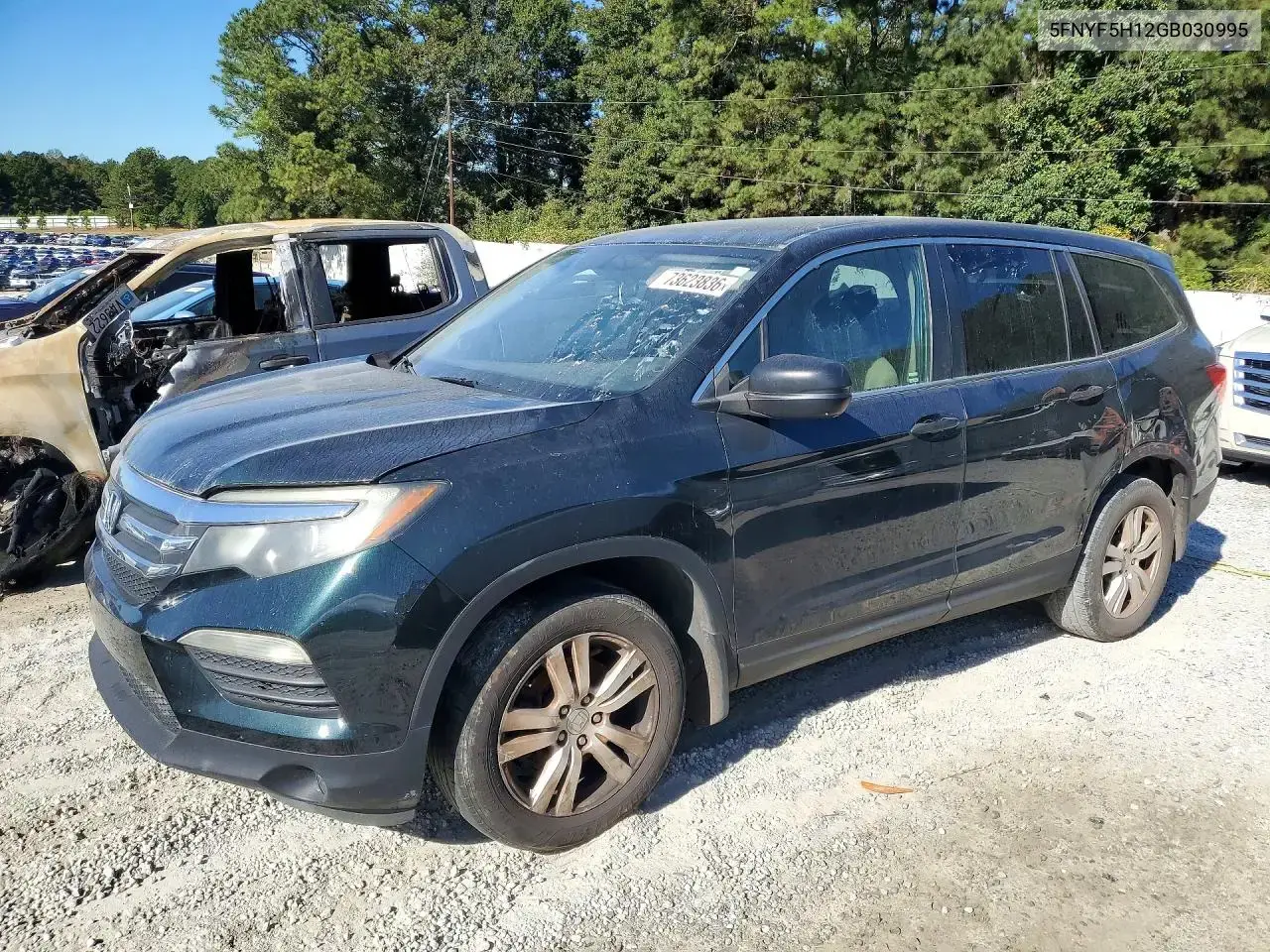 Honda Pilot Lx 2016