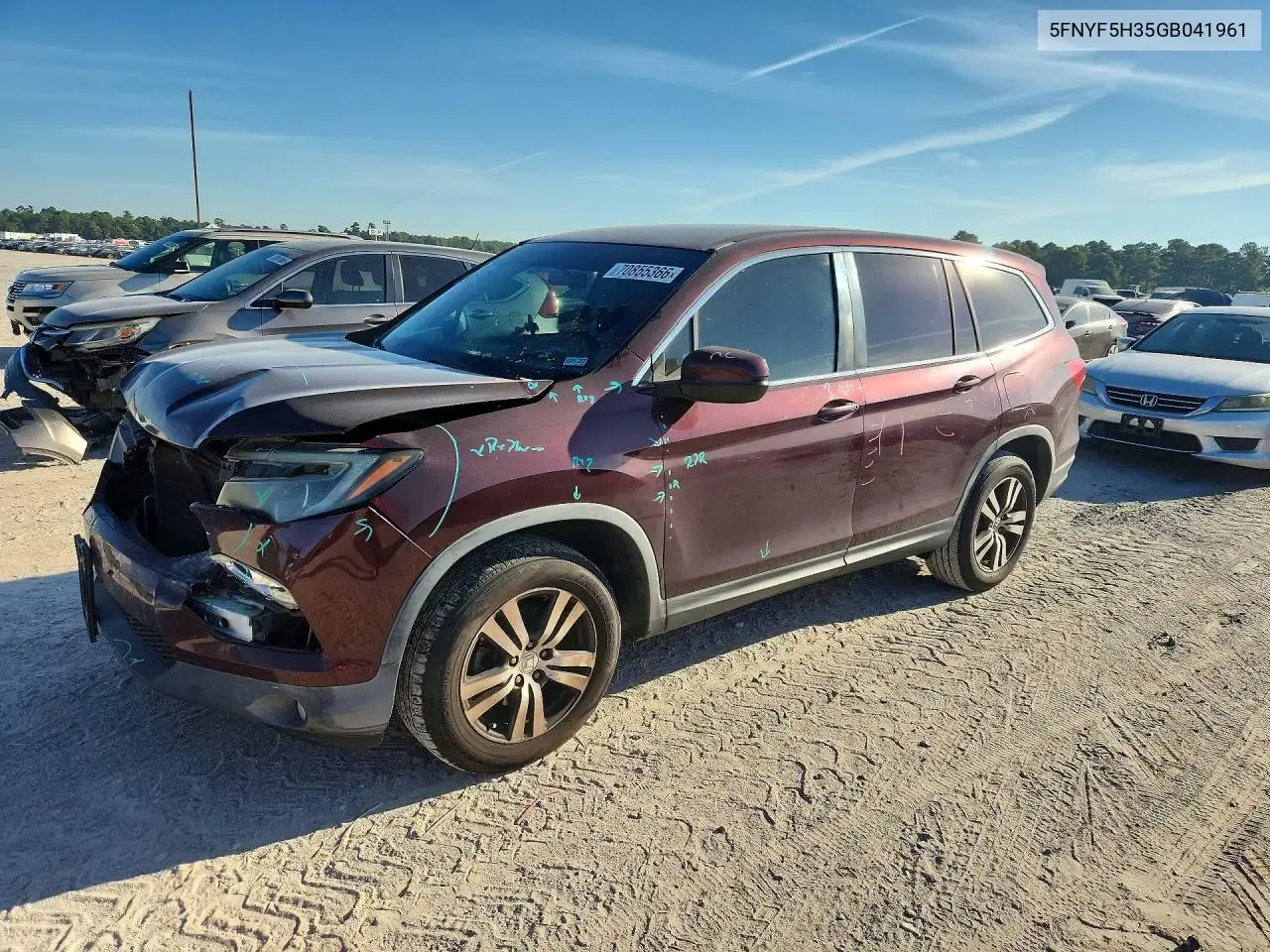 Honda Pilot Ex 2016