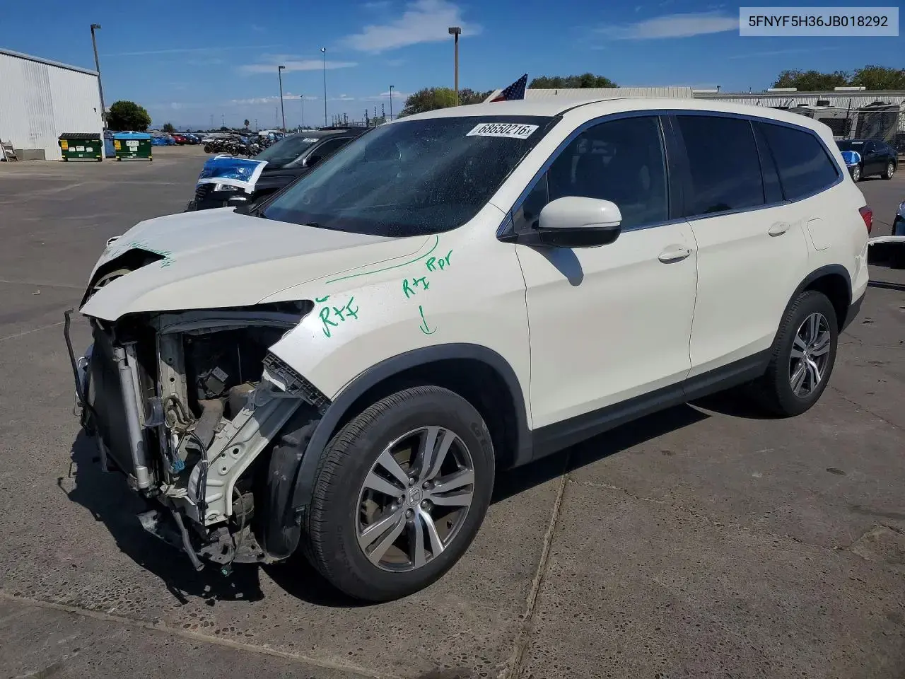 Honda Pilot Ex 2018