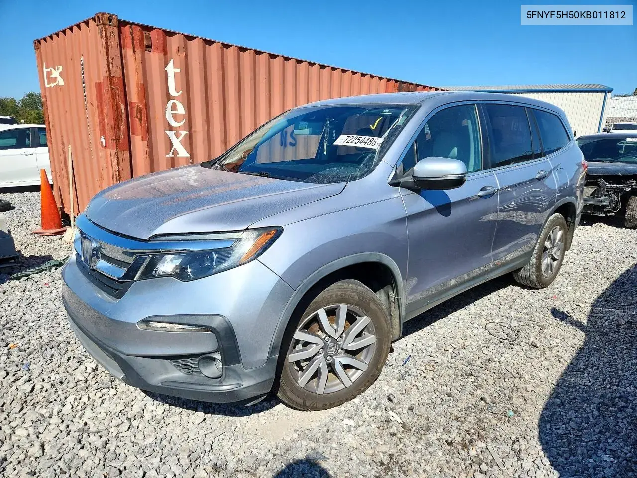 Honda Pilot Exl 2019