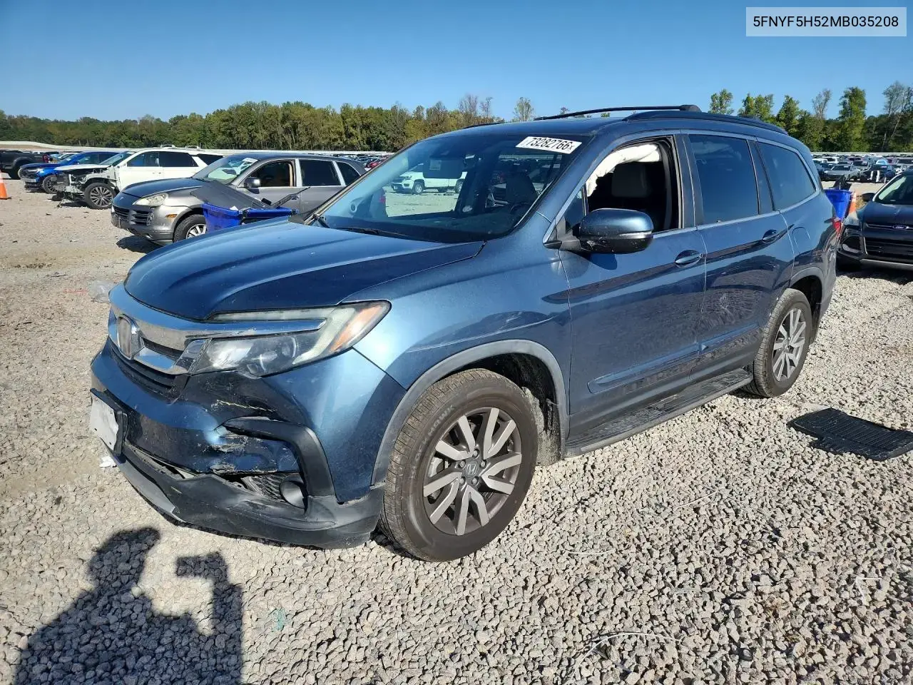 Honda Pilot Exl 2021