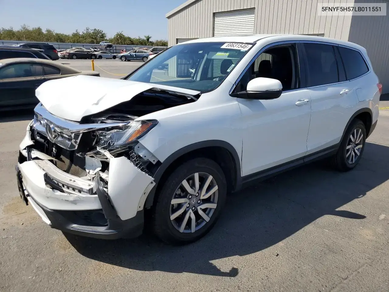 Honda Pilot Exl 2020