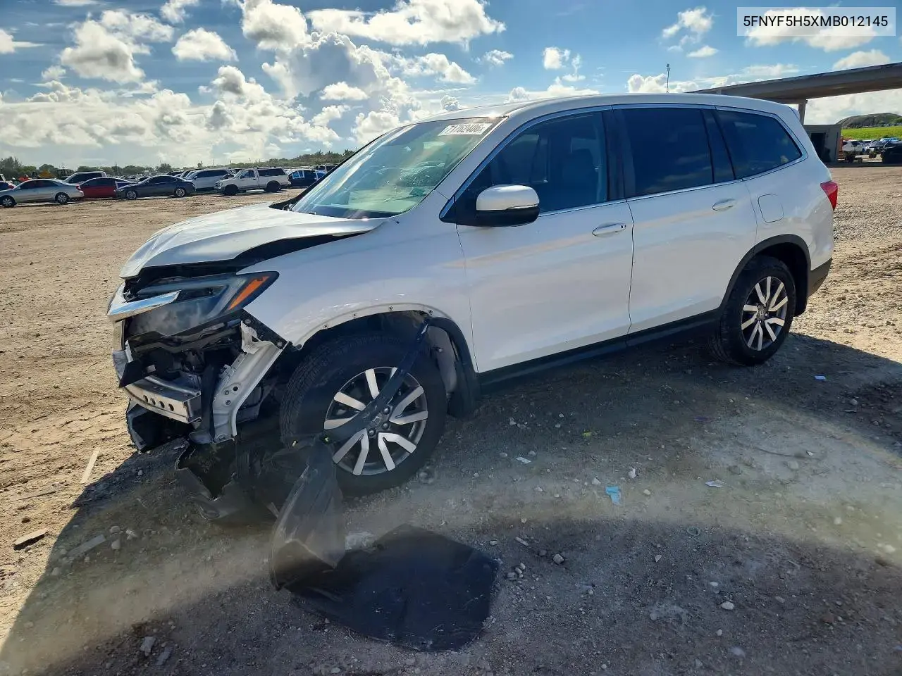 Honda Pilot Exl 2021