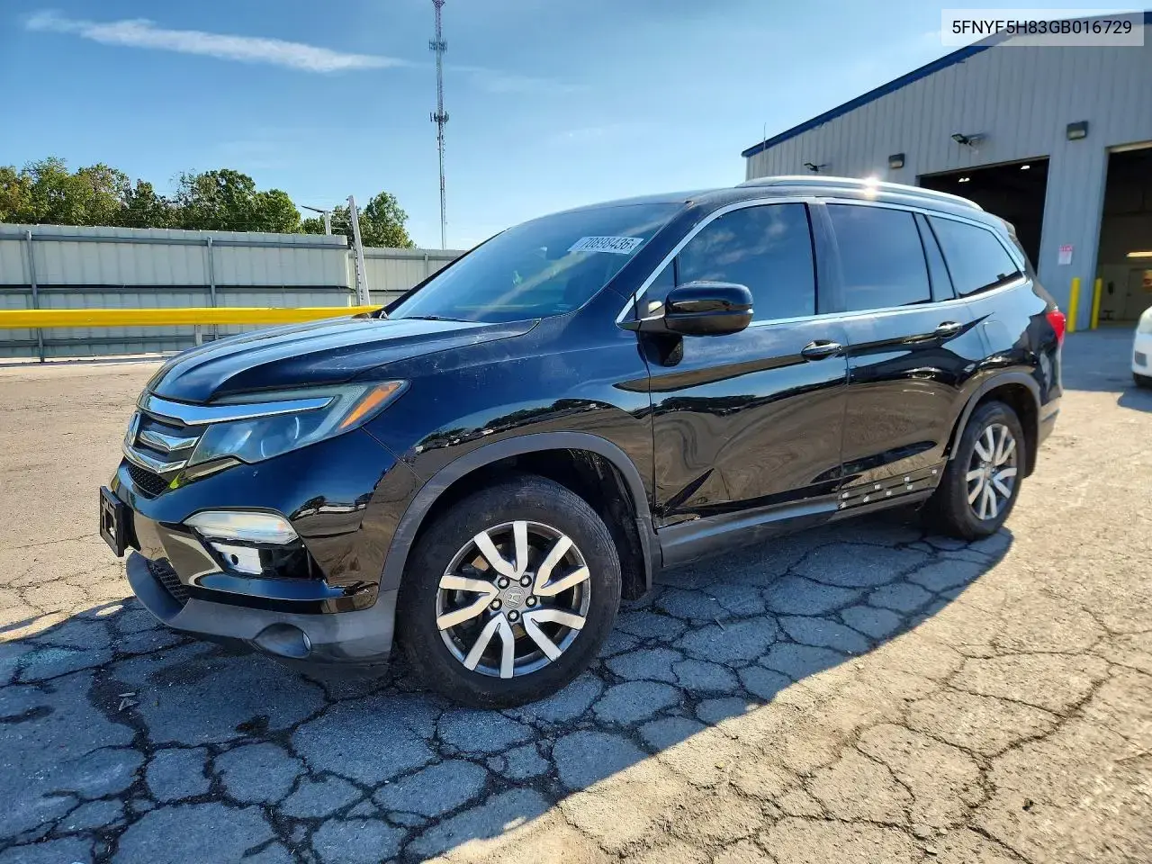 Honda Pilot Exl 2016