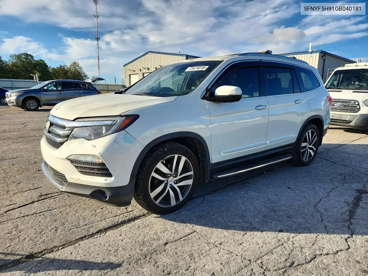 Honda Pilot Touring 2016
