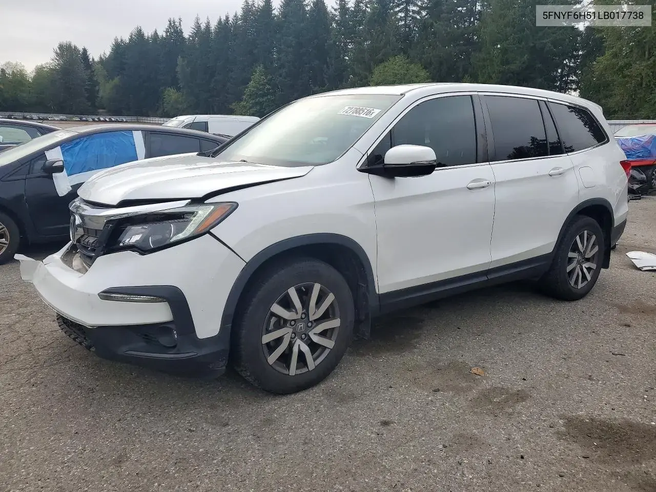 Honda Pilot Exl 2020