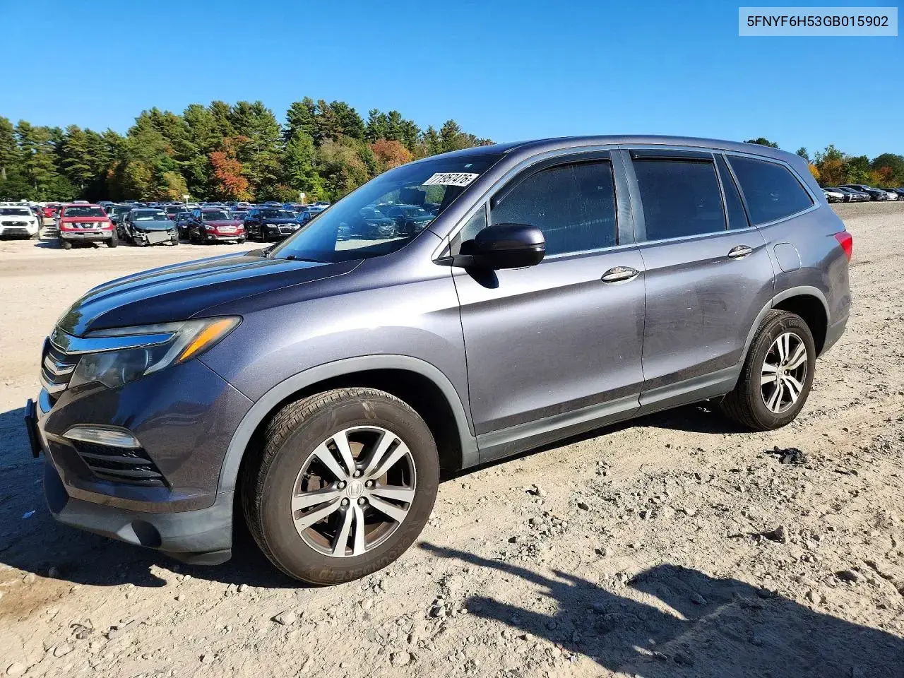 Honda Pilot Exl 2016