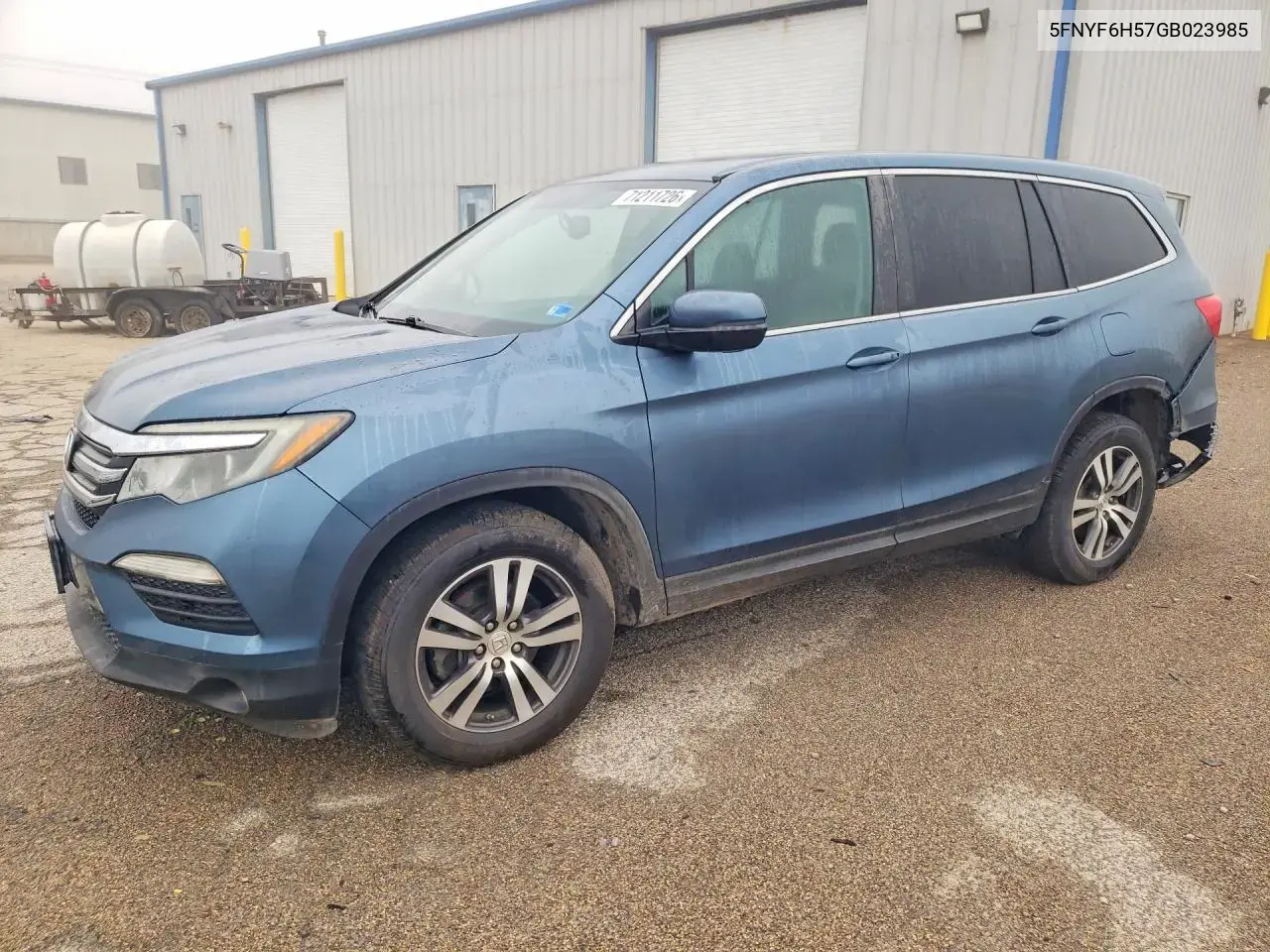Honda Pilot Exl 2016