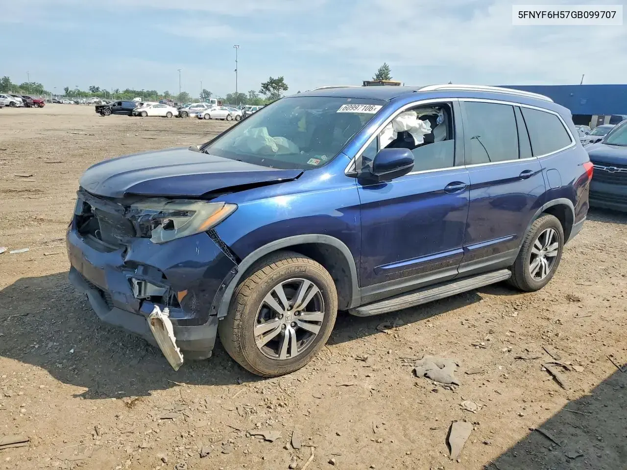 Honda Pilot Exl 2016