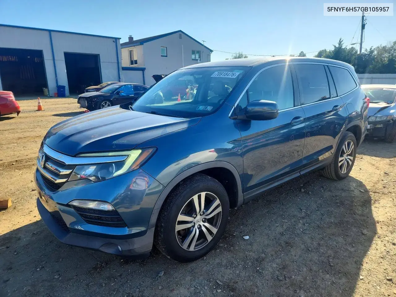 Honda Pilot Exl 2016