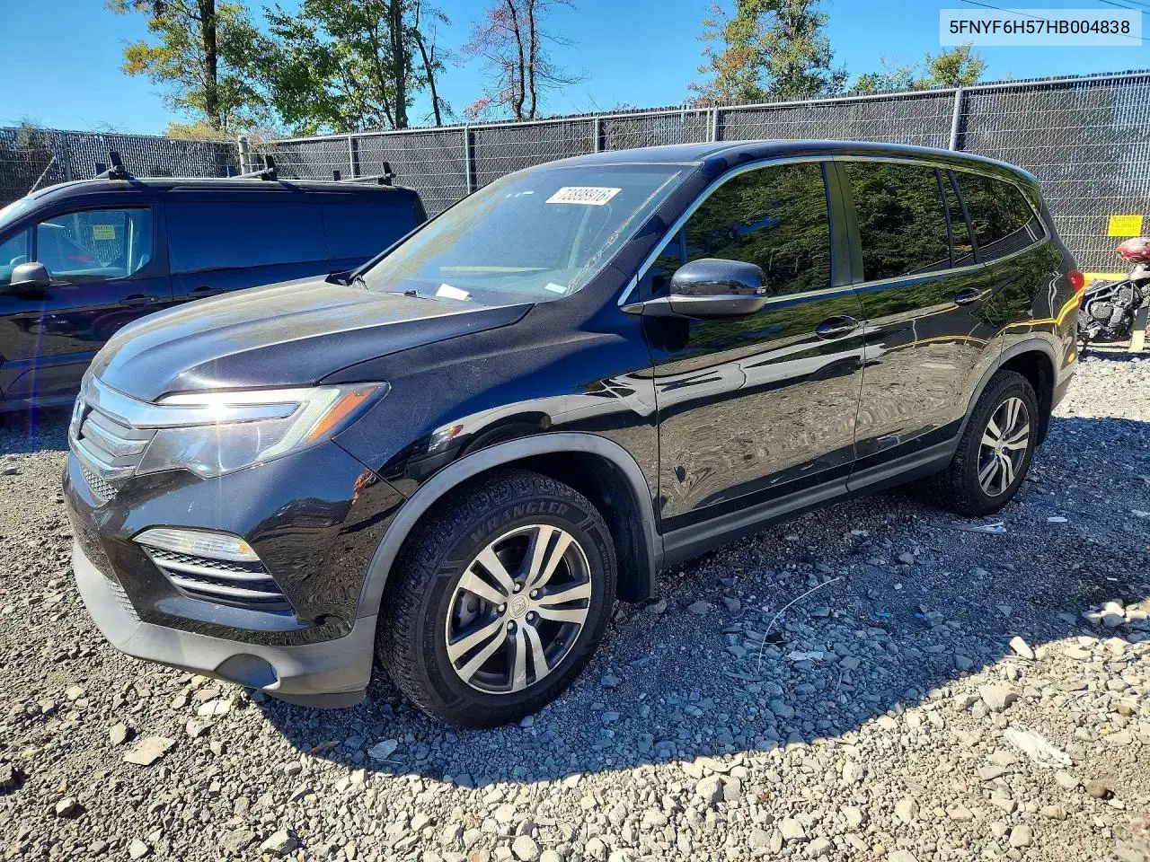 Honda Pilot Exl 2017