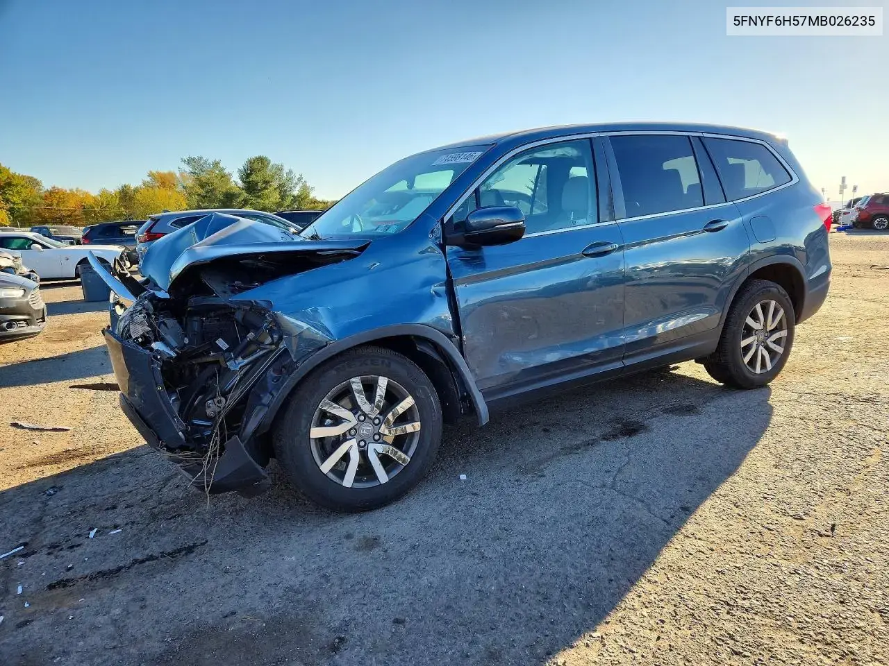 Honda Pilot Exl 2021