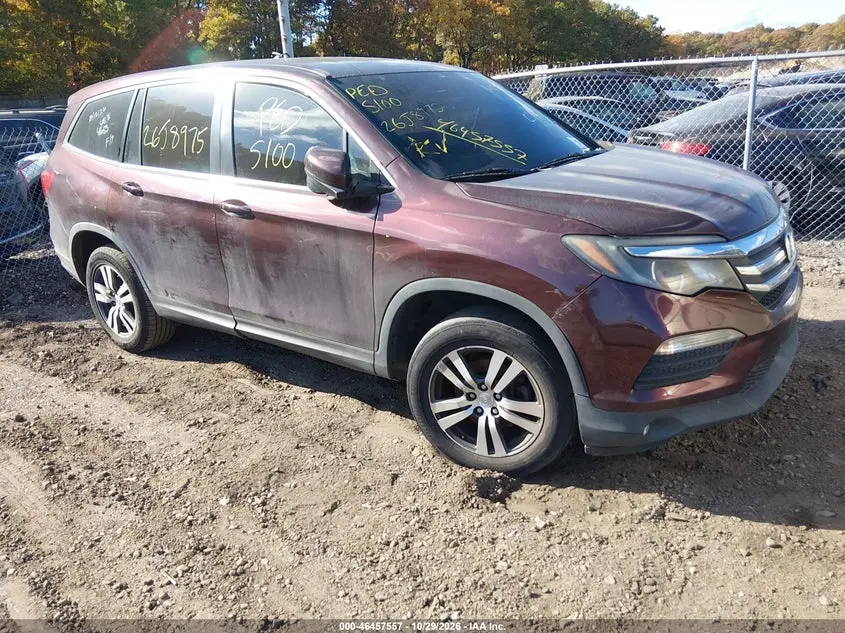 Honda Pilot Ex-L 2016