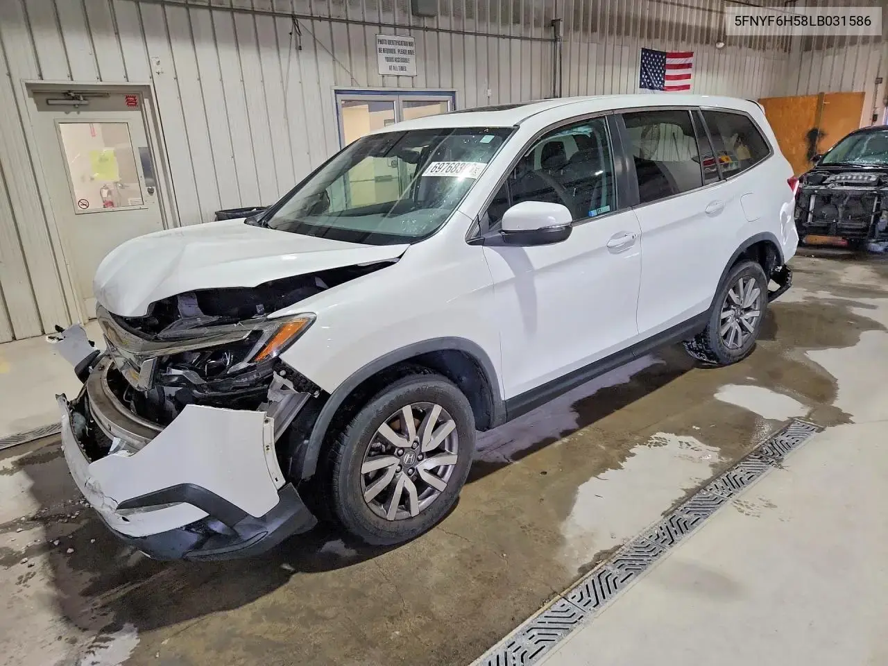 Honda Pilot Exl 2020