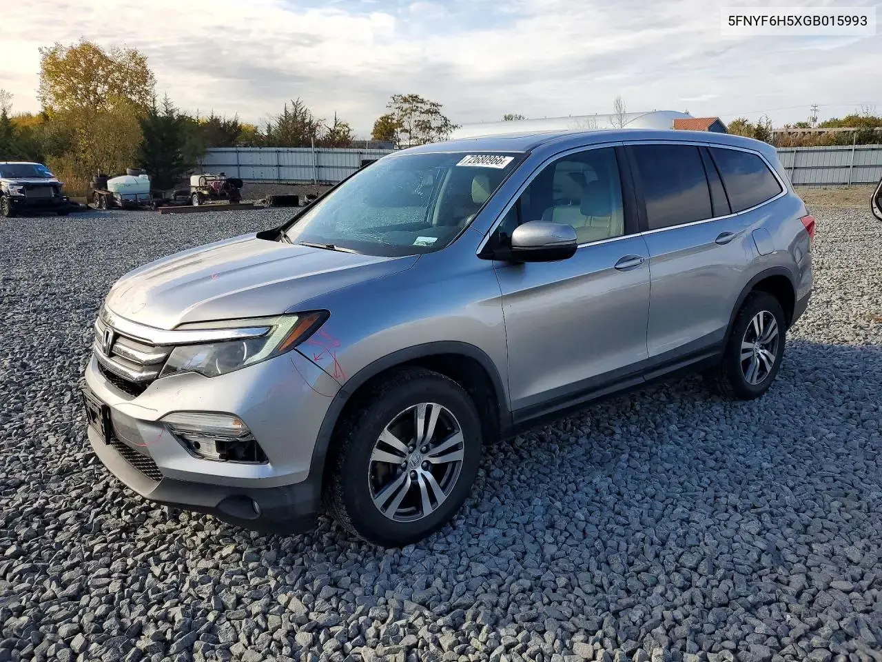 Honda Pilot Exl 2016