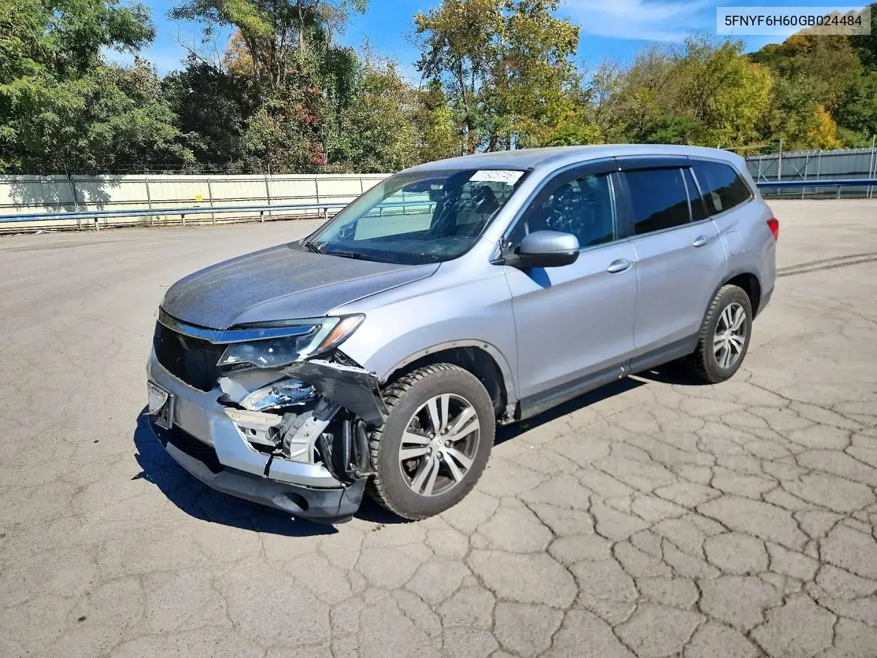 Honda Pilot Exl 2016
