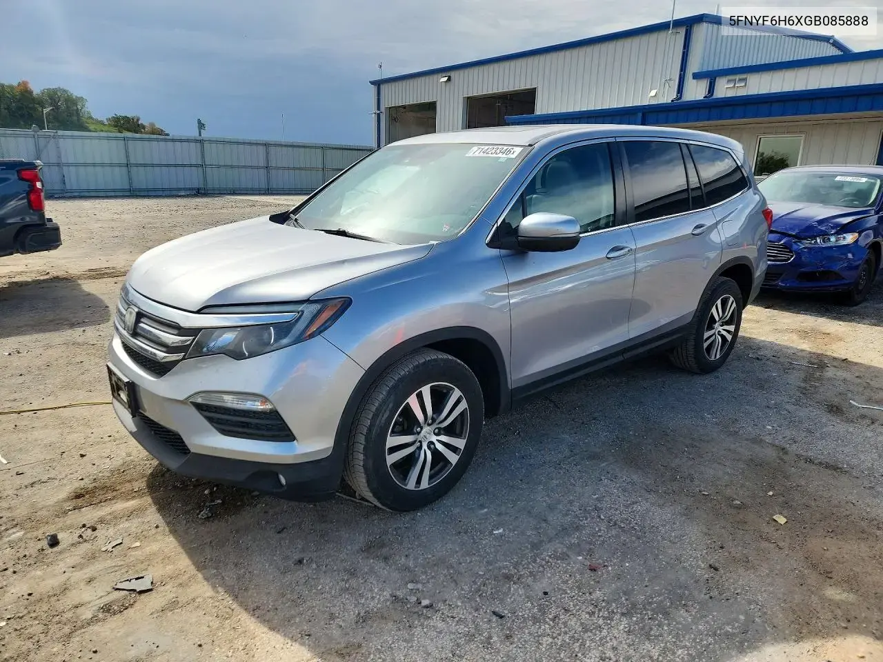 Honda Pilot Exl 2016