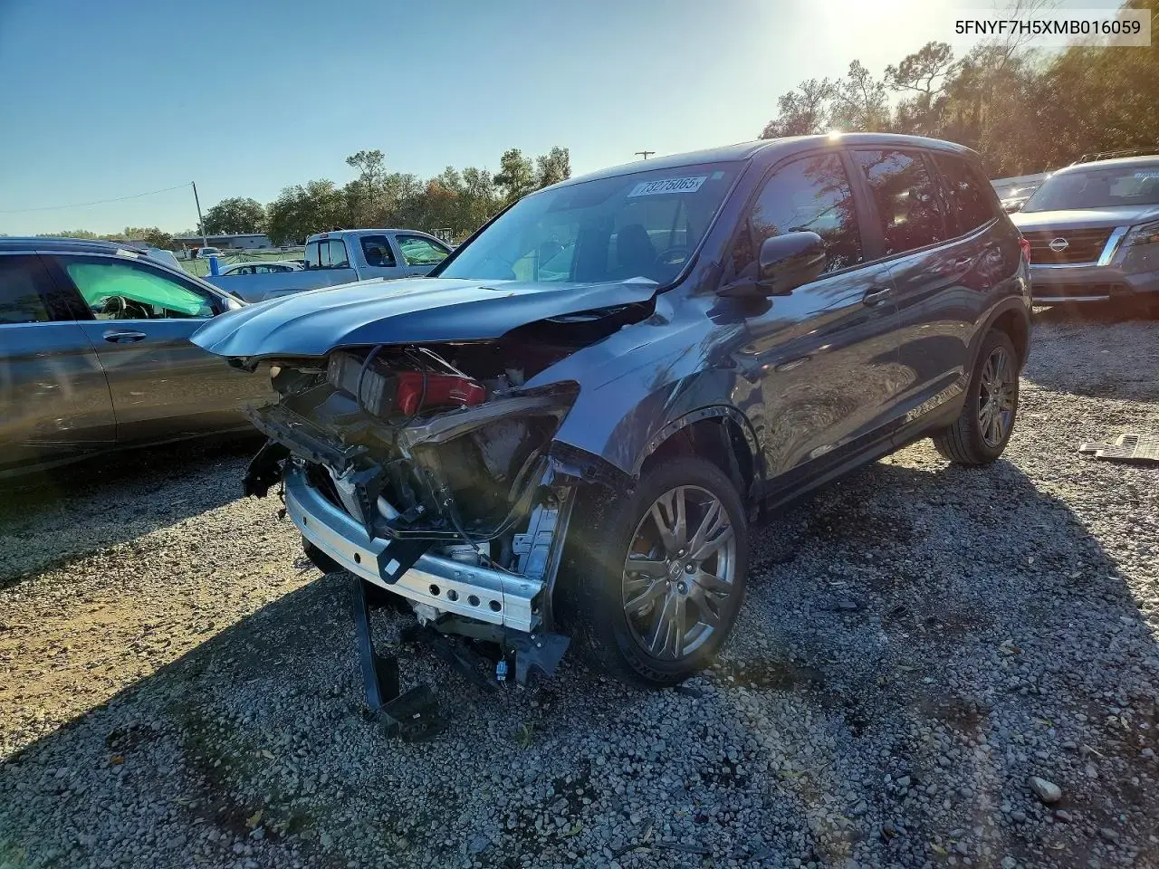 Honda Passport Exl 2021