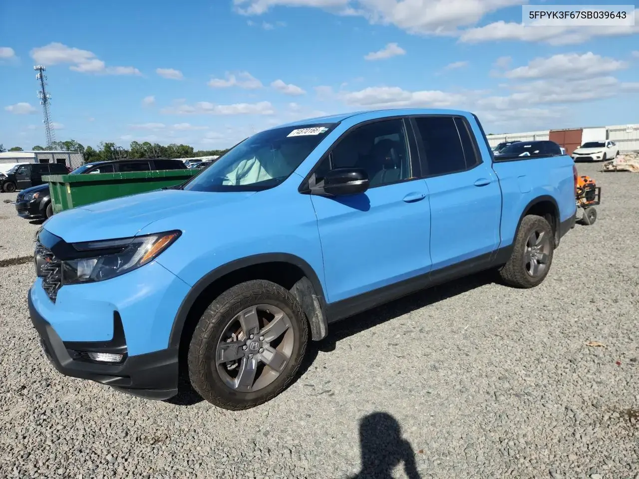 Honda Ridgeline Trail Sport 2025
