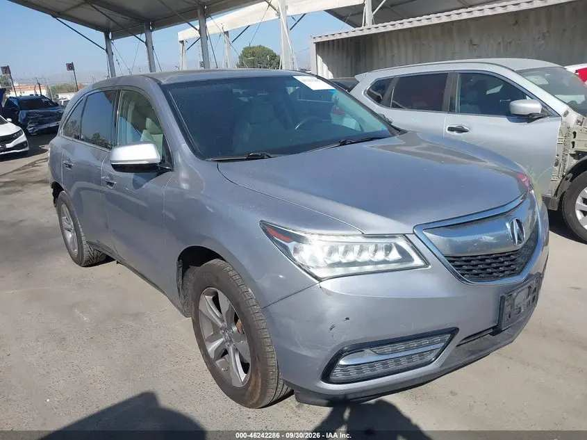 Acura Mdx Acurawatch Plus Package 2016