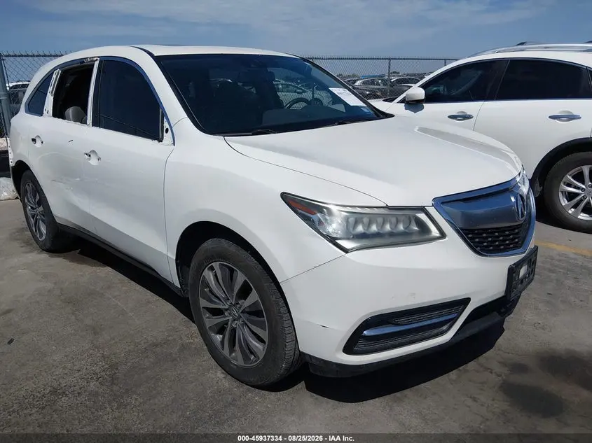 Acura Mdx Technology Package 2015